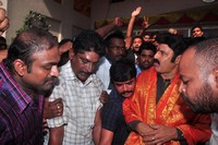 Balakrishna Watches Lion Movie at Bramaramba Theatre